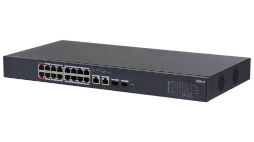 Dahua 18-port menedzselhető POE switch (CS4218-16ET-240)